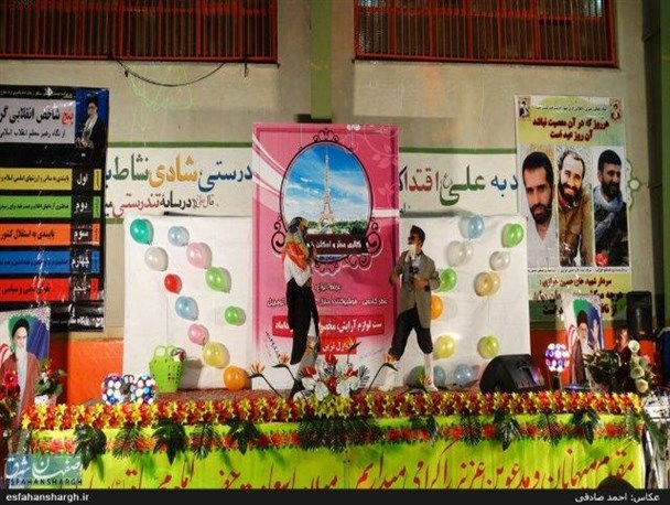 جشن بزرگ نیمه شعبان در شرق اصفهان به روایت تصویر