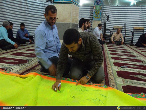 امضای شهروندان و شخصیت های خمام، خشکبیجار و لشت نشاء پای گزاره برگ ملی+ تصاویر