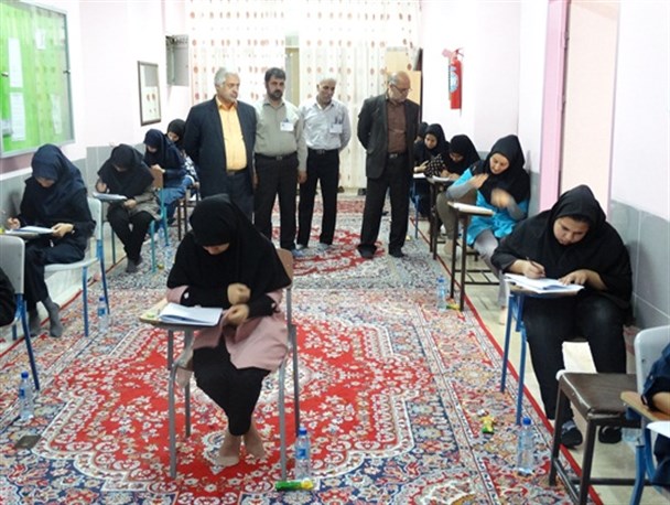 بازدید فرماندار مه ولات از حوزه امتحانی آزمون سراسری