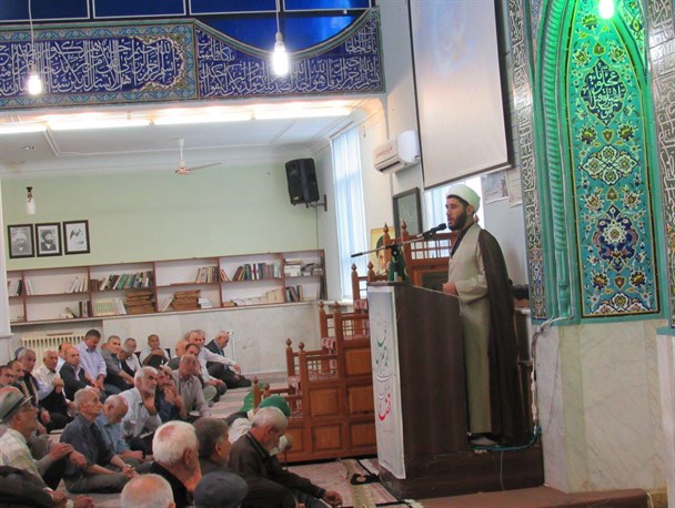 گزارش تصویری از نماز جمعه اولین جمعه ماه مبارک رمضان در خشکبیجار