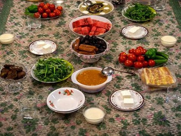 توصیه های غذایی افطار تا سحر