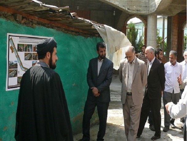 ساخت بنای جدید امامزاده هفت‌تن بابل+ تصاویر