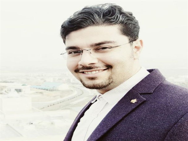 علی گل رخساری قاری و دانشجوی نام آشنای دانشگاه کردستان