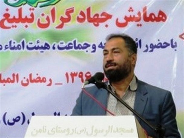برگزاری همایش جهادگران تبلیغ فرهنگ دینی در روستای نامن