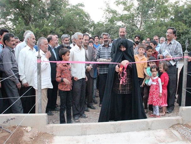افتتاح بوستان شهید دانش آموز«محمد علی فیضی» در روستای فیض آباد +تصاویر