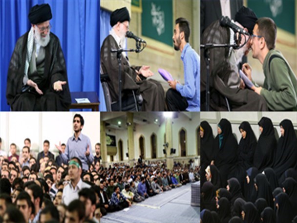وقتی حسینیه آروم شد من داد زدم که «آقا» بعد از افطار ادامه می دیم!