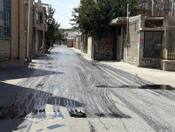 عملیات آسفالت معابر و کوچه های خاکی شهر ملکان آغاز شد