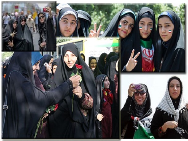 حجاب موثرترین حربه برای آرامش روانی زنان