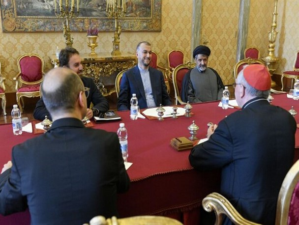 تشریح طرح دموکراتیک تهران برای فلسطین در واتیکان