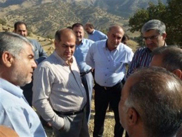 بازدید معاون وزیر از پروژه راههای روستایی اندیکا