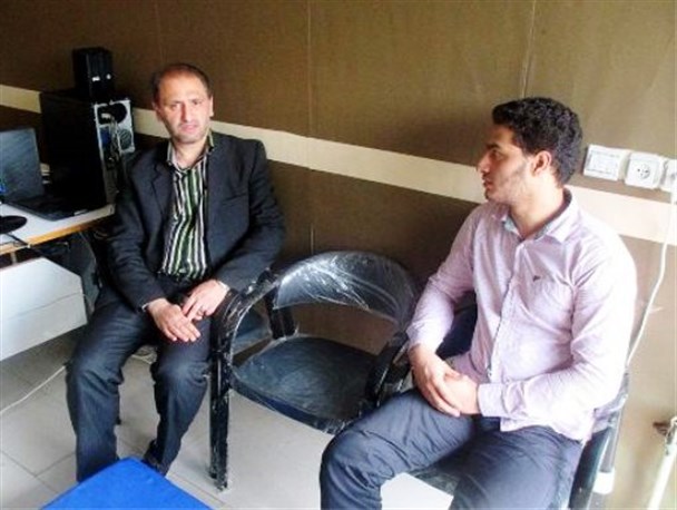 بازدید سرپرست اداره فرهنگ و ارشاد اسلامی جویبار از دفتر خبری جویباران/عکس