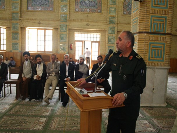 تحلیل فرمانده سپاه عاشورا از چرایی ورود آمریکا به مذاکرات هسته ای/تربیت کادر در تراز انقلاب اسلامی فصل مشترک سخنرانان مراسم