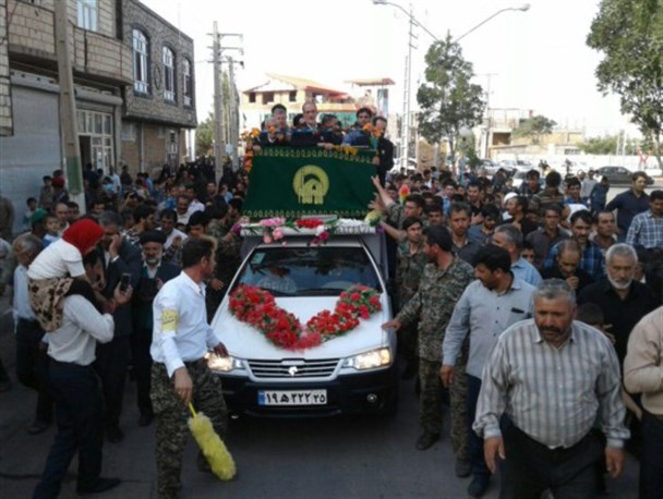شهرستان هریس با بوی خوش رضوی عطرآگین شد
