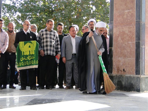 مراسم استقبال از کاروان زیرسایه خورشید در شهرستان رامیان+تصاویر