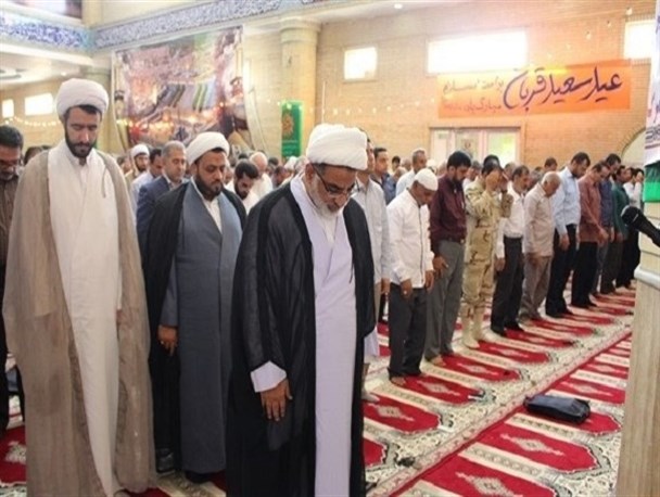 نماز عید سعید قربان در کنگان/تصاویر