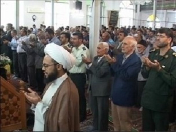 نماز عید قربان در مصلی شهر گیوی اقامه شد