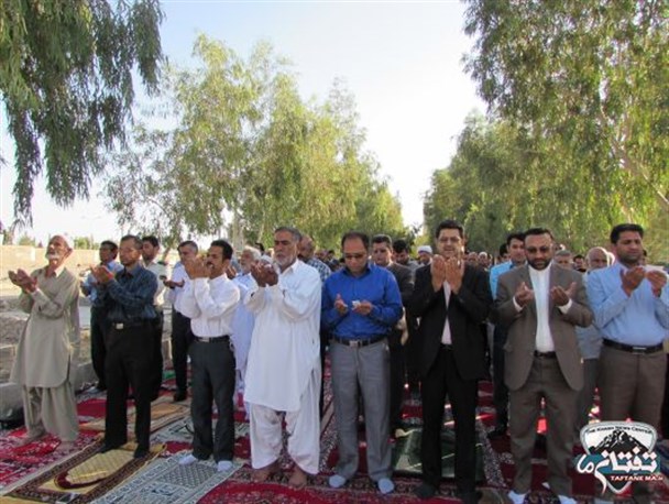 گزارش تصویری/ برگزاری نماز عید سعید قربان در خاش