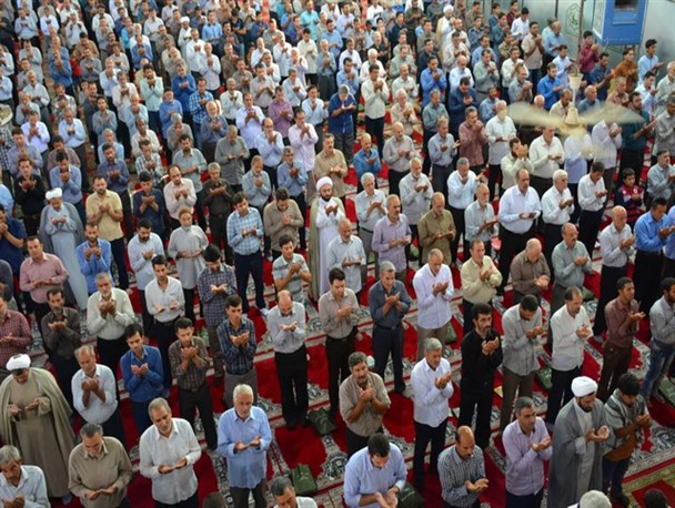 اقامه نماز عیدسعید قربان در اردکان از دریچه دوربین