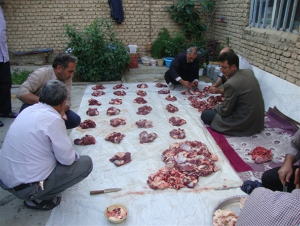 عید قربان و سنت حسنه قربانی کردن در میاندوآب در قاب تصویر