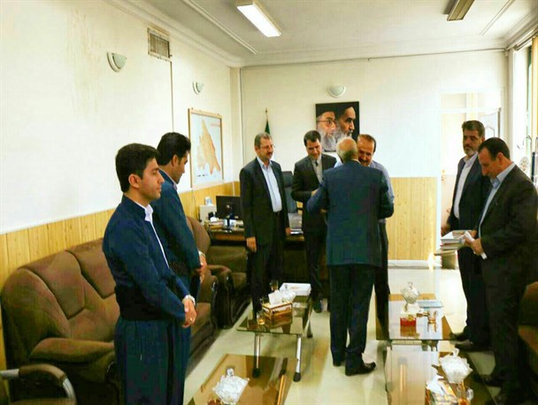 مراسم تودیع و معارفه رئیس فرهنگ و ارشاد اسلامی ثلاث باباجانی برگزار شد