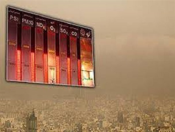 تعطیلات دنباله دار کارگروه کاهش آلودگی و جولان آلاینده ها در هوای شهر اراک