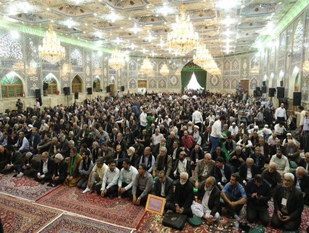 گردهمایی پیرغلامان حسینی در حسینیه بزرگ رضوی+ تصاویر