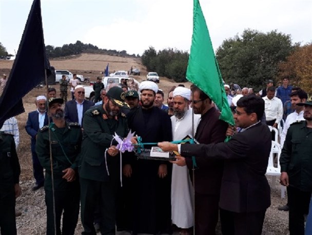المان شهید گمنام بخش گلیداغ افتتاح شد+ تصاویر