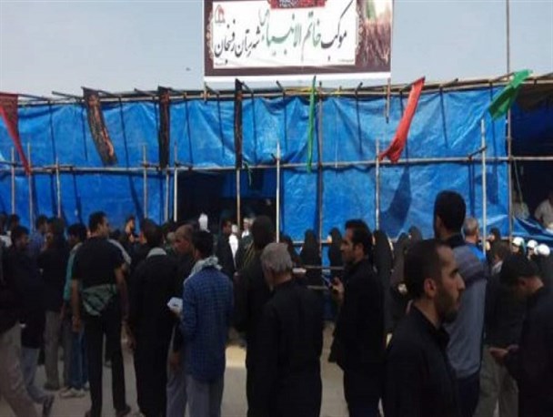 موکب خاتم الانبیا رفسنجان اربعین امسال در کربلا مستقر می شود