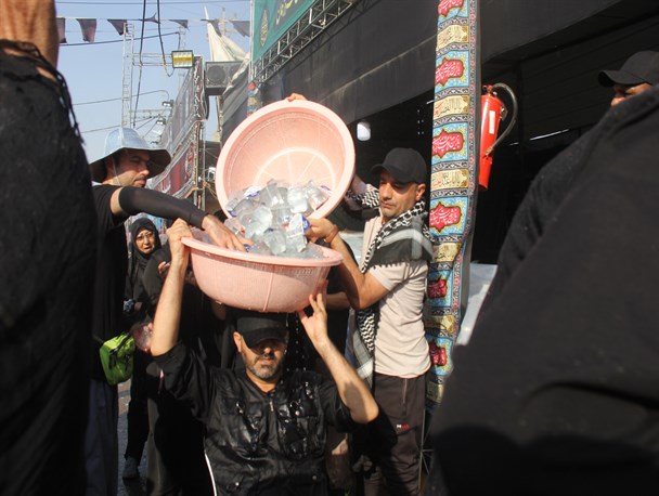 تامین پنج‌میلیون آب برای زائران حسینی در سامرا توسط سازمان اوقاف و امور خیریه