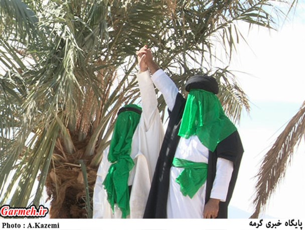بازسازی واقعه غدیر خم در گرمه / تصاویر