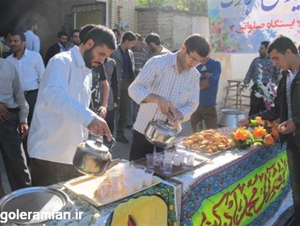 برپایی ایستگاه صلواتی بمناسبت عید سعید غدیر در رامیان/گزارش تصویری