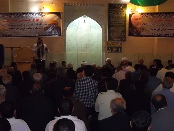 مراسم گرامیداشت سردار شهید همدانی در تویسرکان برگزار شد