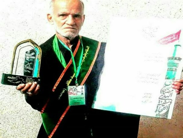 پیرغلام دامغانی برگزیده سوگواره پیرغلامان کشور شد
