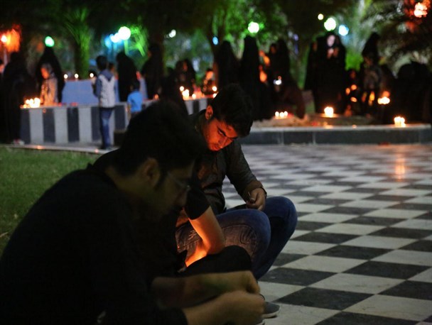 مراسم شام غریبان امام حسین (ع) در ایرانشهر