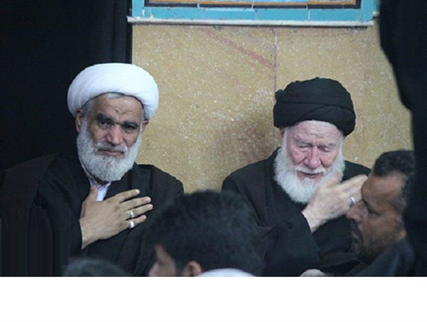 مراسم عزاداری در مسجد حضرت زینب سلام الله در اهواز+تصاویر