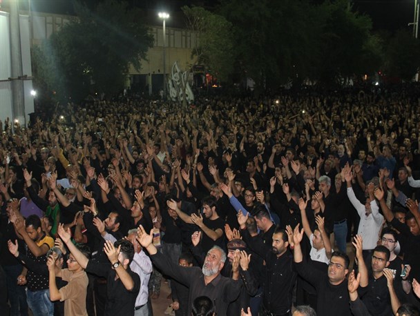 مراسم شام غریبان مسجد جامع خرمشهر