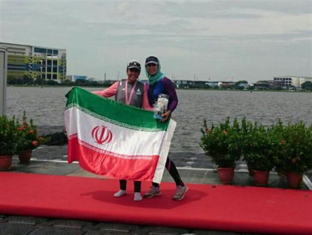 ورزشکار بسیجی کرمانشاهی صاحب مدال برنز روئینگ جوانان آسیا شد