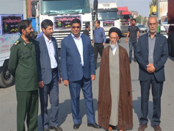 موکب سیرجانی ها عازم کربلا شد+تصاویر
