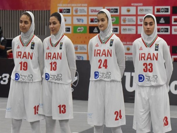 بسکتبال سه نفره کاپ آسیا زیر ۱۷ سال| شکست دختران ایران در مقابل چین