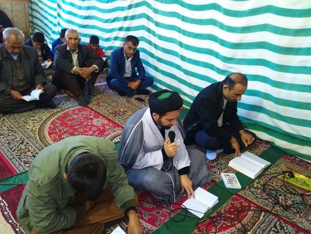 آئین روح بخش دعای ندبه در سرفاریاب+ تصاویر