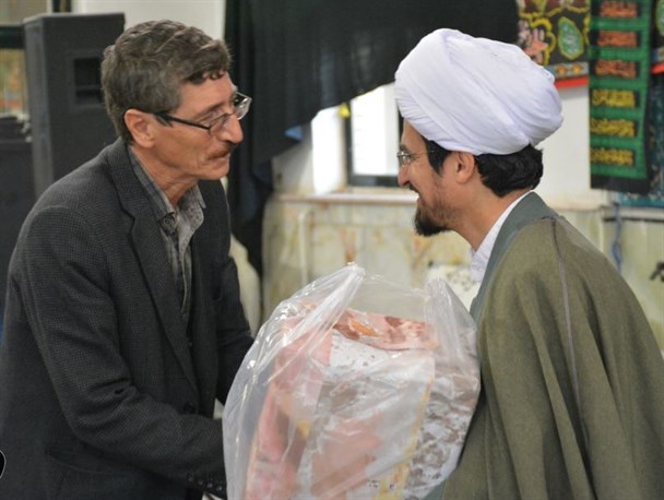 از دو یار آتش نشان سیاهکل در نماز جمعه تجلیل شد+تصاویر