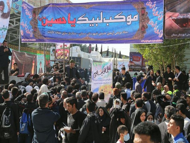 پذیرایی سمنانی ها از زوار اربعین حسینی در نجف اشرف +تصاویر