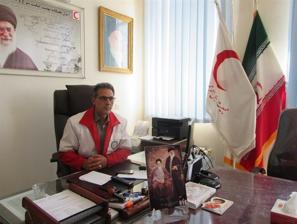 امدادگر ایجرودی برای کمک به زلزله زدگان کرمانشاه اعزام شد