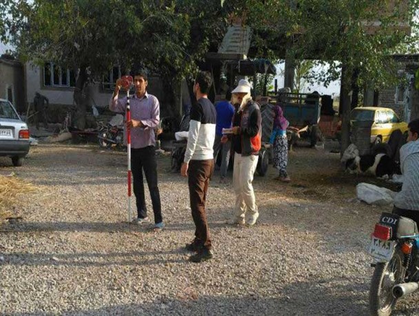 عملیات نقشه برداری روستای ۱۷ شهریور آغاز شد+ تصاویر
