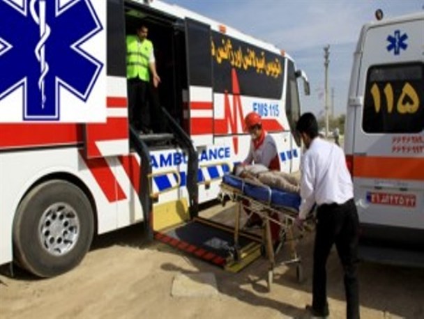 مصدومیت ۱۶ نفر در حوادث تصادف محمودآباد