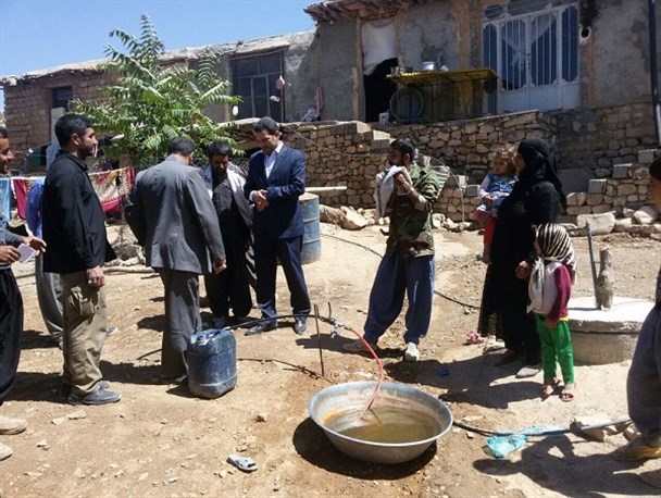 آب رسانی روستای علی‌آباد دمق ملایر درگیر و دار وعده ها