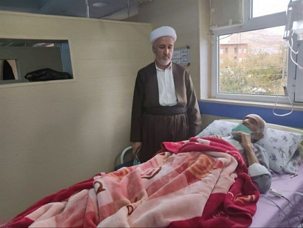 ماموستا عبدالرحمن خدایی امام جمعه بانه در بیمارستان بستری شد