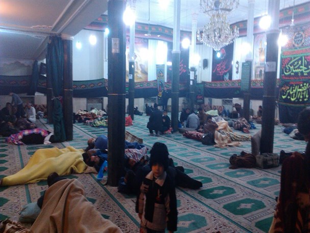 اسکان زائرین حسینی (ع) در مساجد ایلام