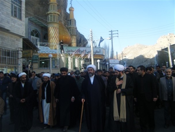 عزاداری اربعین حسینی در فیروزکوه + تصاویر
