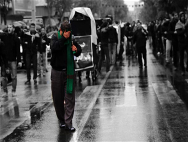 اشک ماتم ایران کوچک در اربعین حسینی (ع)